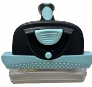 Primary image for the Self Cleaning Curved De-Shedder, medium/large breed damage: pkg Auction Item