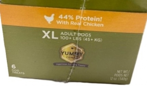 Secondary image for the Yummy Combs for dogs with real chicken, XL 6 x 12oz - short dated: 10/24/2025 Auction Item