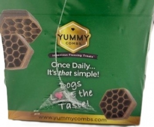 Secondary image for the Yummy Combs for dogs with real chicken, L 6 x 7.8oz - short dated: 2/22/2026 Auction Item