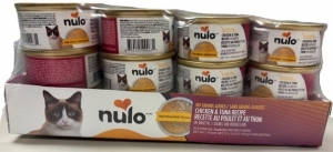 Primary image for the Nulo (CAT) Chicken & Tuna Recipe in broth, 12 x 2.8 oz damage: pkg Auction Item
