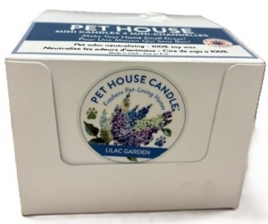 Primary image for the Pet House Candle, lilac garden, 6 x mini candles NEW  Auction Item
