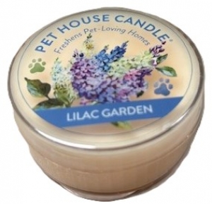 Secondary image for the Pet House Candle, lilac garden, 6 x mini candles NEW  Auction Item