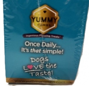 Secondary image for the Yummy Combs for dogs with real chicken, S 10 x 11.4oz - short dated: 2/22/2026 Auction Item