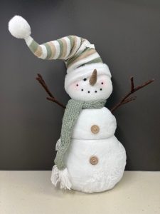 Primary image for the 168 - Adorable Fluffy Snowman Auction Item