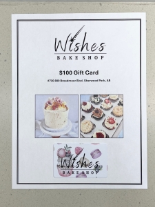 Primary image for the 166 - Wishes Bake Shop $100 Gift Card Auction Item