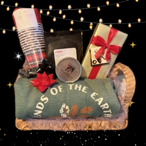 Primary image for the 10 coffees a steepin' - in a plaid cup Auction Item