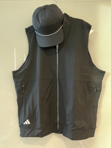 Primary image for the 174 - Men’s Golf Vest and Baseball Hat Auction Item