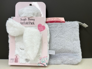 Primary image for the 179 - Snuggle Bunny Hot/Cold Pack and Fuzzy Cosmetic Bag  Auction Item