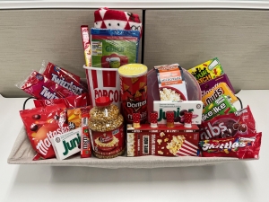 Primary image for the 182 - Family Movie Night Basket Auction Item