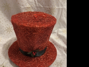 Primary image for the Christmas Top Hat Tree Topper or Decoration Auction Item