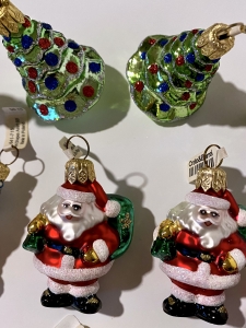 Secondary image for the Crate and Barrel Christmas Ornaments Auction Item