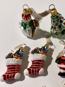 Secondary image for the Crate and Barrel Christmas Ornaments Auction Item