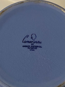 Secondary image for the Vintage Cameoware by Harker Pottery company Auction Item