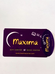 Primary image for the 75.00 Gift Card to Maxima Gift and Book Center Auction Item
