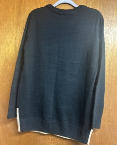 Secondary image for the Womans XL Crazy Santa sweater Auction Item