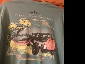 Secondary image for the Lily Grace Lets Go On An Adventure T-shirt S-L Auction Item