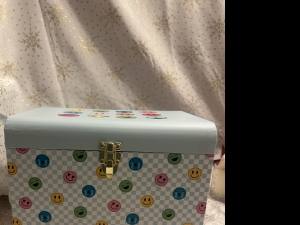 Primary image for the Fun Smily Face Storage Box Auction Item