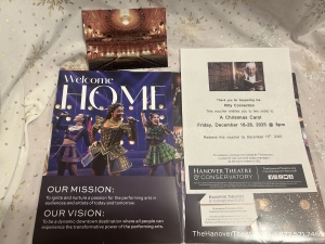 Primary image for the Two Seats to A Christmas Carol at the Hanover Threatre Auction Item