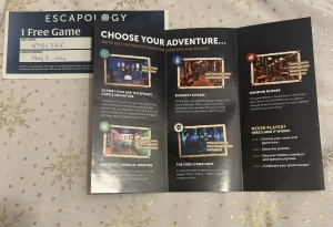 Primary image for the Escapology 1 Free Game Tewksbury’s best escape game Auction Item