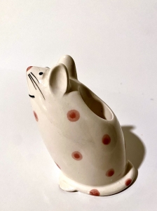 Secondary image for the Cat Figure With Pink Polka Dots Auction Item