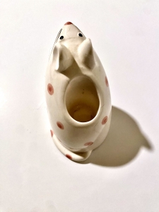 Secondary image for the Cat Figure With Pink Polka Dots Auction Item