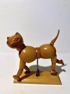 Primary image for the Articulated Wooden Cat Mannequin Auction Item