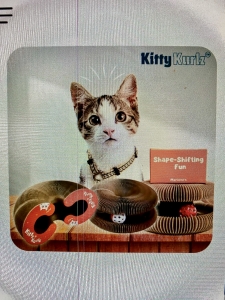 Primary image for the Kitty Kurlz cardboard accordian cat toy Auction Item