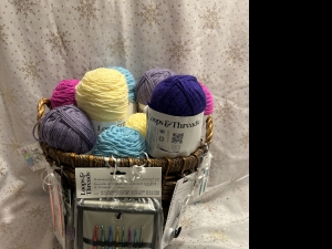 Primary image for the Knitting/Crochet Basket Auction Item