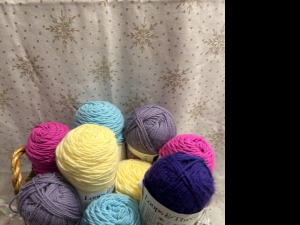 Secondary image for the Knitting/Crochet Basket Auction Item