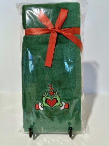 Primary image for the Grinch Hand Towels. Set of 3 Auction Item