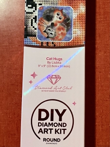Secondary image for the DIY Diamond Art Kit Cat Hugs Auction Item