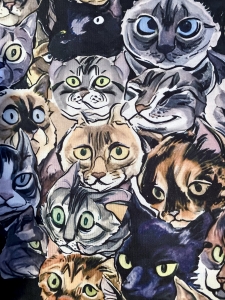 Secondary image for the Look At These Faces! Long Sleeve Cat Shirt Auction Item