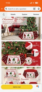 Secondary image for the Christmas Tree Collar Auction Item