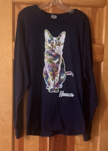 Primary image for the Homer the Blind Cat T-shirt XL Auction Item