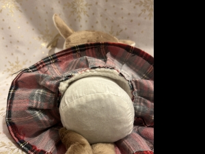 Secondary image for the Sitting Reindeer Doll Auction Item