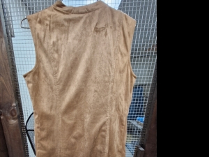 Secondary image for the Women's Artisan NY faux suede vest, size M Auction Item