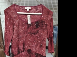 Primary image for the  Women's Dress Barn top, size M, new with tags Auction Item
