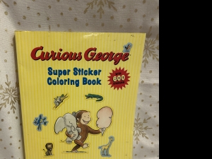 Primary image for the Curious George Sticker Book Fun Auction Item