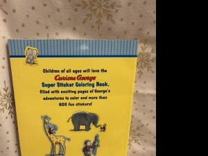 Secondary image for the Curious George Sticker Book Fun Auction Item