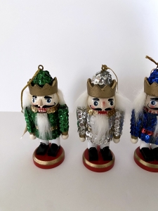 Secondary image for the 4 Christmas Nutcracker Ornaments from Crate and Barrel Auction Item