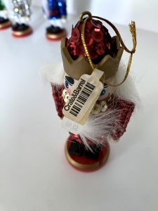Secondary image for the 4 Christmas Nutcracker Ornaments from Crate and Barrel Auction Item