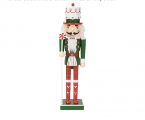 Secondary image for the Festive Holiday Nutcracker Decoration Auction Item