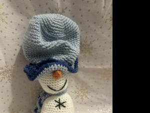 Secondary image for the Handmade Crochet Snowman Auction Item