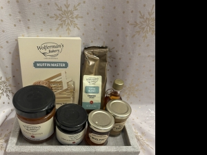 Primary image for the Wolferman’s & Mire Gift Basket Auction Item