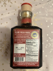 Secondary image for the Modena Giuseppe Giustie Balsamic Vinega  Auction Item