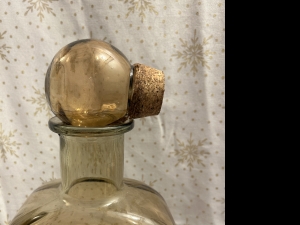 Secondary image for the Decorative Amber Bottle Auction Item