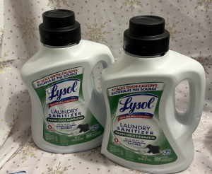 Primary image for the Two Bottles of Lysol Laundry Sanitizer Auction Item