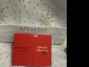 Secondary image for the 200.00 Gift Card to Break Out Escape The Ordinary Auction Item