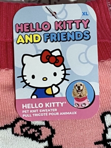 Secondary image for the Hello Kitty Pet Sweater X-Large Auction Item