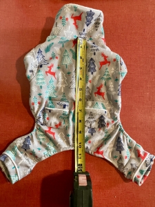 Primary image for the Pup Crew Christmas Onesies with pockets! Auction Item
